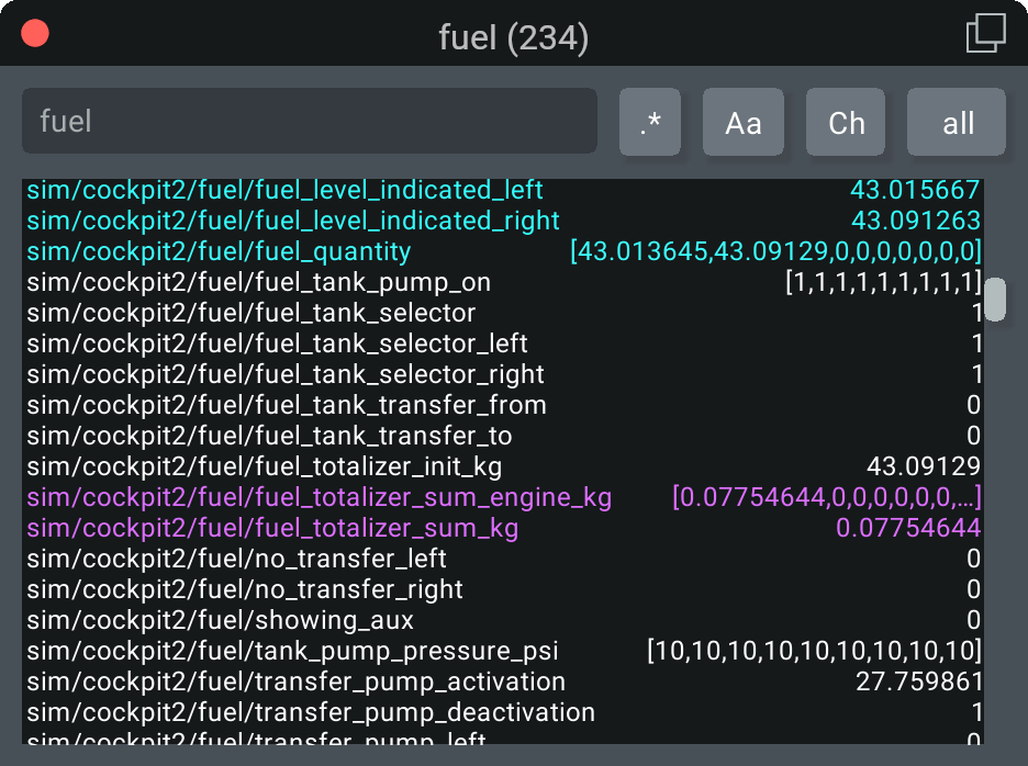 Animated screenshot sequence showing different font sizes in DRT.